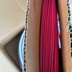 スミチューブ　熱収縮チューブ　赤　内径2ミリ　厚み0.2 長さ200メートルの画像