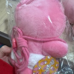 おばんちゅうさぎのぬいぐるみポシェットの画像