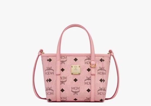 【在庫最後の１つです】MCM ピンクToni トップジップバッグ0