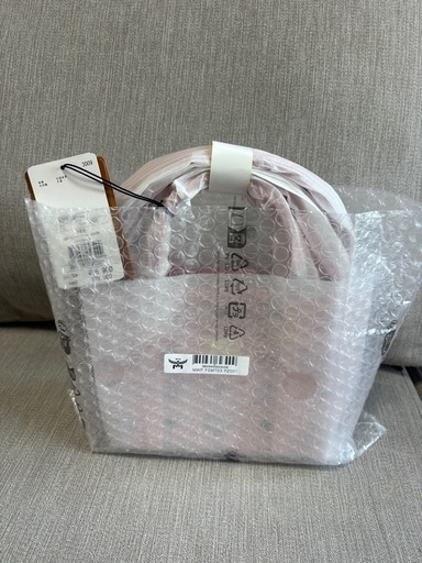 【在庫最後の１つです】MCM ピンクToni トップジップバッグ0