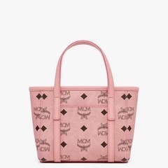 【在庫最後の１つです】MCM ピンクToni トップジップバッグ0の画像