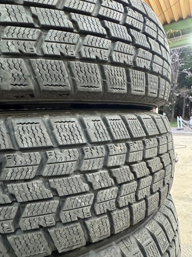 軽自動車に。155/65R14 社外アルミ　スタッドレス