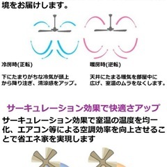 シーリングファン　2個セット（傾斜天井対応型）の画像