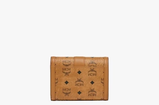 MCM ブラウン 三つ折り財布　Tracy 三つ折りウォレット - ヴィセトス2