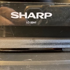 SHARP テレビ  32インチ リモコンなしの画像