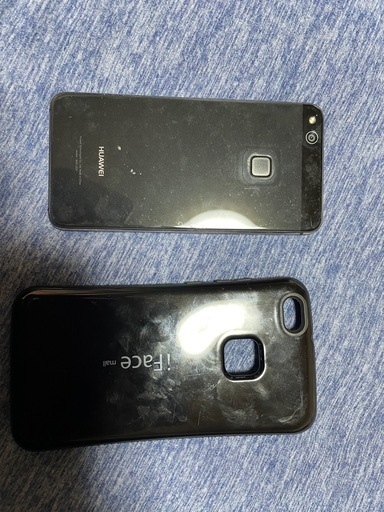 iFaceケース付き！SIMフリー HUAWEI P10 lite（ブラック）