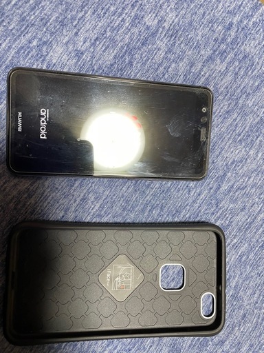 iFaceケース付き！SIMフリー HUAWEI P10 lite（ブラック）