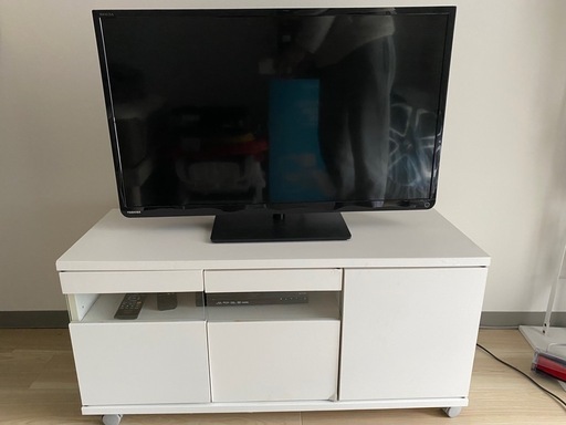 TOSHIBA REGZA 2016年、テレビボード、Blu-ray プレーヤー