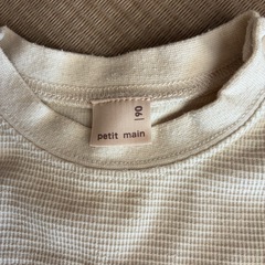 petit main 90 男児セットアップ+半袖Tシャツの画像
