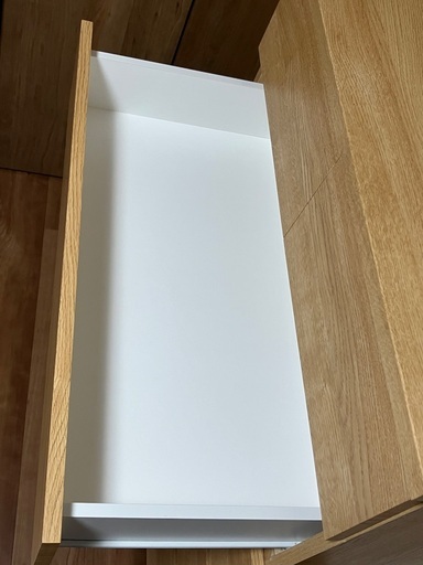 ハイチェスト 5段 ニトリ 幅799mm奥行422高さ1075mm 引出しの奥行360mm