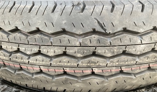 【未走行に近い】BRIDGESTONE 195/80R15 2025年製　新車剥がし　夏タイヤハイエース等