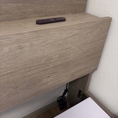 【4/5まで】引き出し収納付きシングルベッド＋マットレスの画像