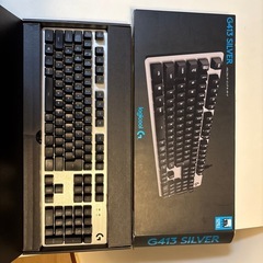 ロジックゲーミングキーボードG413の画像