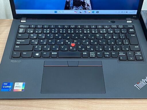 超美品〉03125 Thinkpad X13 Gen2 32GB 512GB i7 第11世代 office2024 ノートパソコン　大容量 高性能