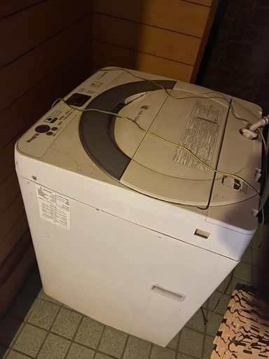洗濯機と冷蔵庫 (KieuHa) 求名の生活家電《洗濯機》の中古あげます 