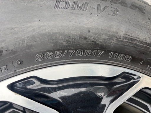premix gear pcd139.7 6穴　17インチ　4本　