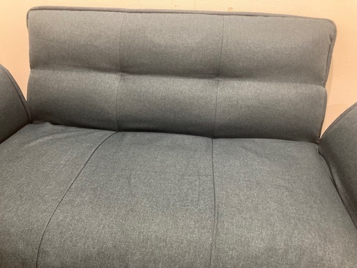 【美品】カウチソファ　ネイビー