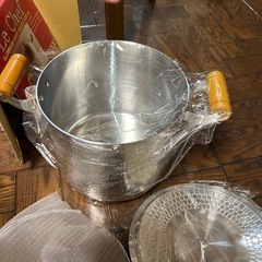 アルミ寸胴鍋21センチの画像