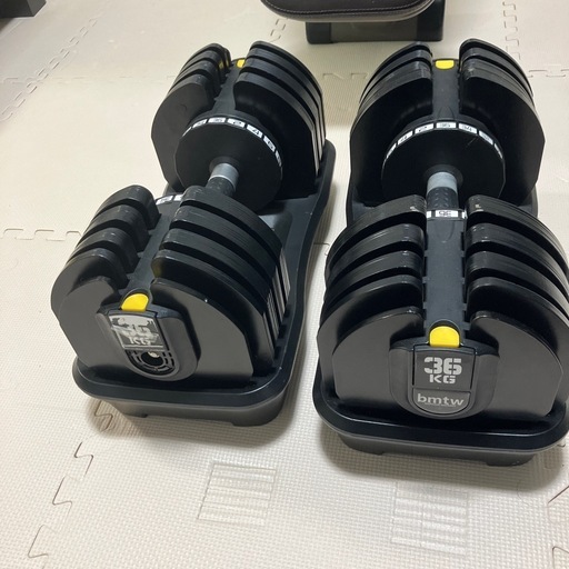 可変式ダンベル　インクラインベンチ