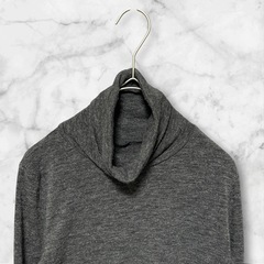 【CLOCHEクロシェ】レディース 長袖 カットソー サイズ M グレーの画像