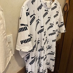 PUMA ロゴプリント Tシャツ Lサイズの画像
