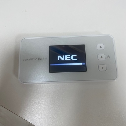 NEC エヌイーシー Speed Wi-Fi 5G X12 モバイルルーター
