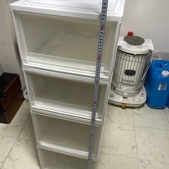 4段収納ケース チェストの画像