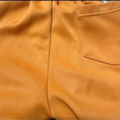 オレンジ体操服　ズボン２枚組　110㎝の画像