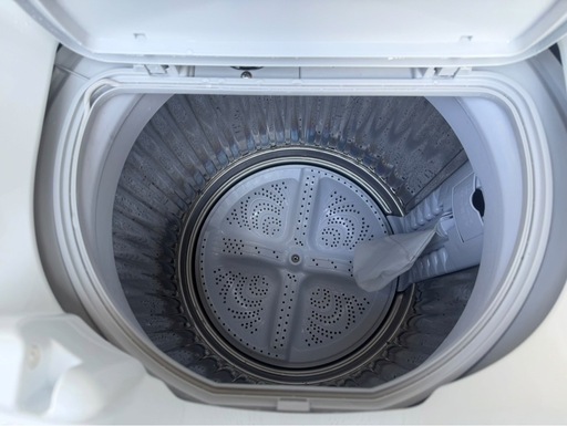 【決まりました】【⭐️全額返金保証⭐️】 ○SHARP 電気洗濯乾燥機 ES-T5E7-KW 2020年製