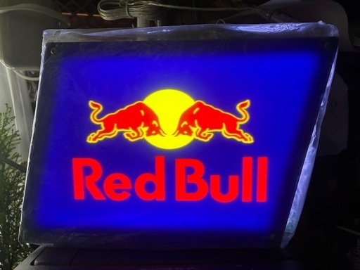 【早い者勝ち！貴重！】★新品★Red Bull  LEDライト★正規品★店舗の装飾や自慢の部屋のインテリアに最適です！