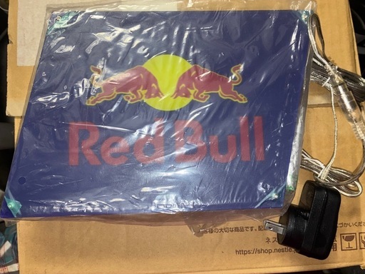 【早い者勝ち！貴重！】★新品★Red Bull  LEDライト★正規品★店舗の装飾や自慢の部屋のインテリアに最適です！
