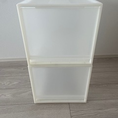 【2個セット】無印良品　収納ケース　　大の画像