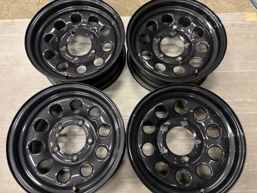 レンコンホイール スズキ純正　 JB74ジムニーシエラノマド背面外し スチールホイール 4本 15インチ