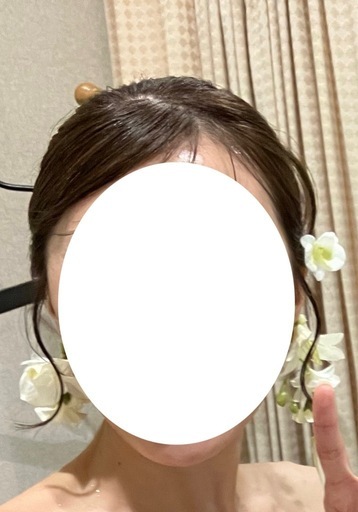 フラワーイヤーカフ