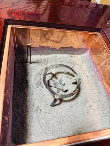 囲炉裏付きテーブル