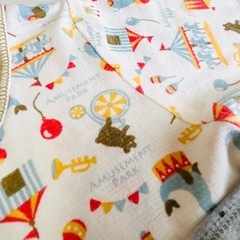 長袖肌着90の画像