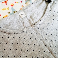 長袖肌着90の画像