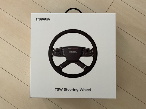 MOZA TSWトラック用ステアリングホイール　トラック用ハンドル　ハンコン