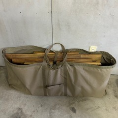 アウトドア　カウンターテーブル　キッチンテーブル　アカシアキッチンラック　オプションテーブルセット　の画像