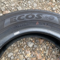 155/65r13 ヨコハマ バリ溝中古タイヤ 2019年製 の画像