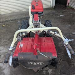 鹿児島発　ヤンマー　8馬力　ディーゼル耕運機YH85　タイヤ新品交換済みの画像