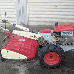 鹿児島発　ヤンマー　8馬力　ディーゼル耕運機YH85　タイヤ新品交換済みの画像