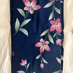 【浴衣 レディース ネイビー 花柄】の画像