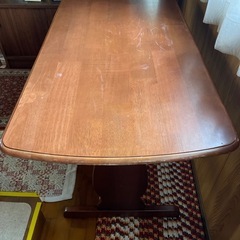 【4/10までの取引希望】ダイニングテーブル　幅123の画像