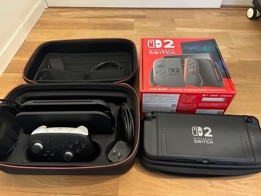 【美品・完品】Switch2本体＋プロコン＋ゼルダソフト＋攻略本2冊セット