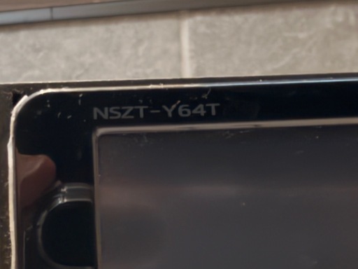 トヨタ純正ナビ　
NSZT-Y64T