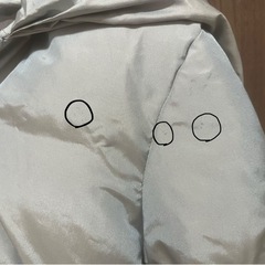 ZARA GIRLS ザラ キッズ ダウンジャケット 164cm シルバー ライトグレー フード付き レディース Mサイズの画像