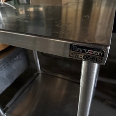 マルゼン 炊飯器台 キャスター台付 BW-066C 間口600×奥行600×高さ800mmの画像