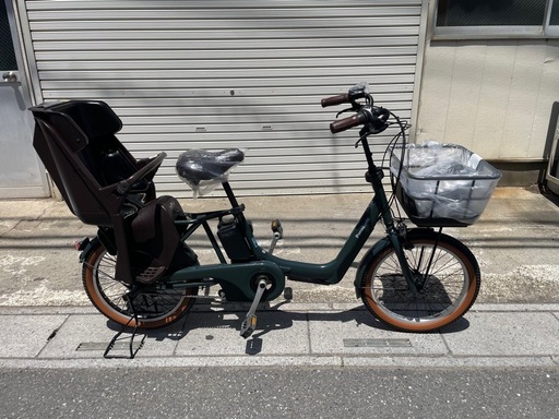 試乗?新車仕上げ⭐️中古子供乗せ電動自転車 パナソニックギュットクルームFR・アニーズ