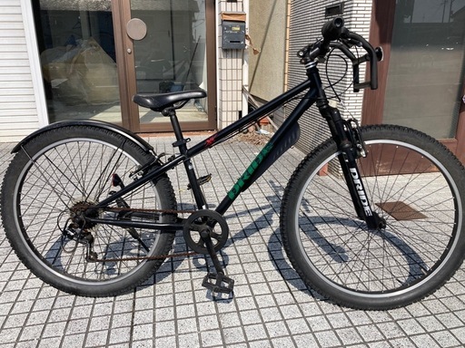 【ジュニアマウンテン】26インチ　外装6段変速　2.25ブロックタイヤ仕様　若林自転車　膳所店　SALE中❗️